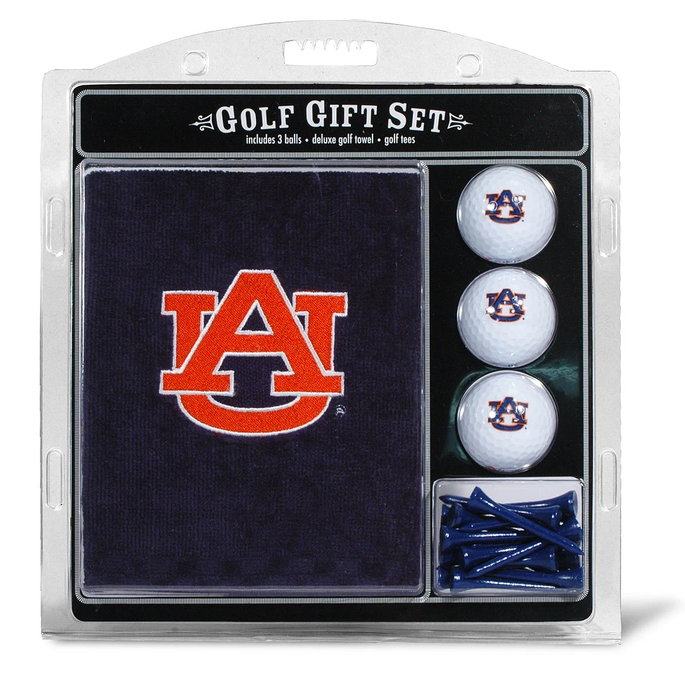 Auburn Tigers Embroidered Golf Gift Set