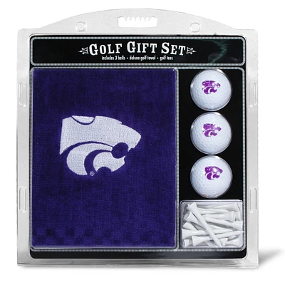 Kansas State Wildcats Embroidered Golf Gift Set
