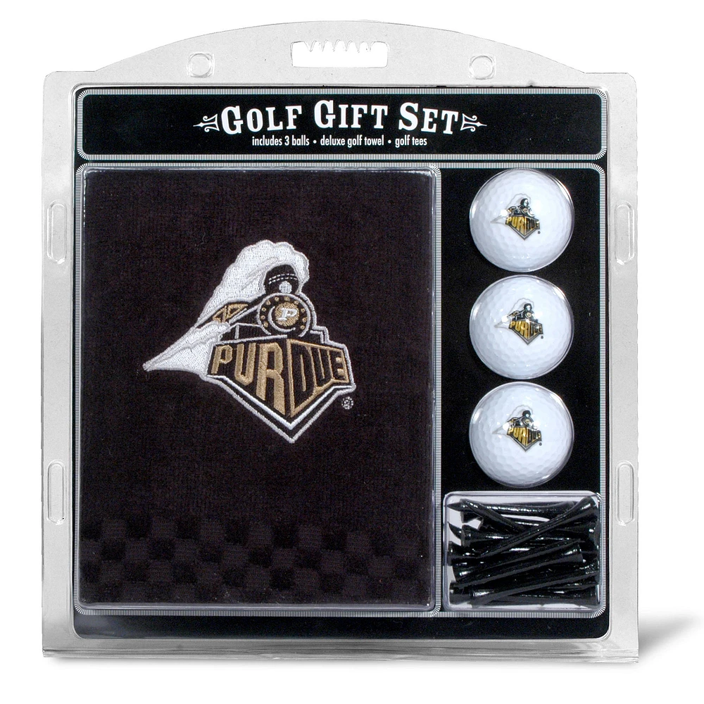 Purdue Boilermakers Embroidered Logo Golf Gift Set