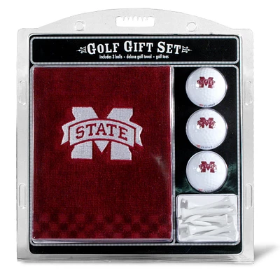 Mississippi State Bulldogs Embroidered Golf Gift Set