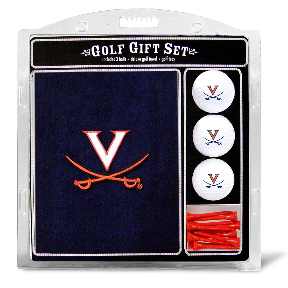 Virginia Cavaliers Embroidered Golf Gift Set
