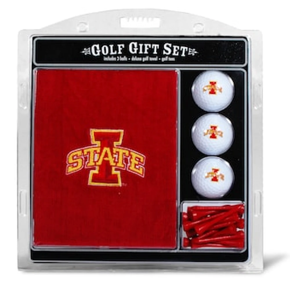 Iowa State Cyclones Embroidered Golf Gift Set