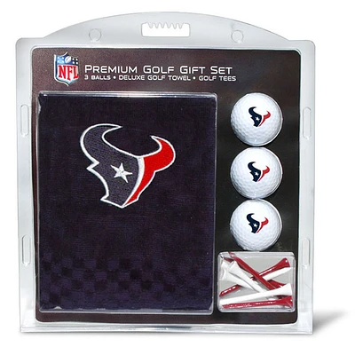 Houston Texans Embroidered Golf Gift Set