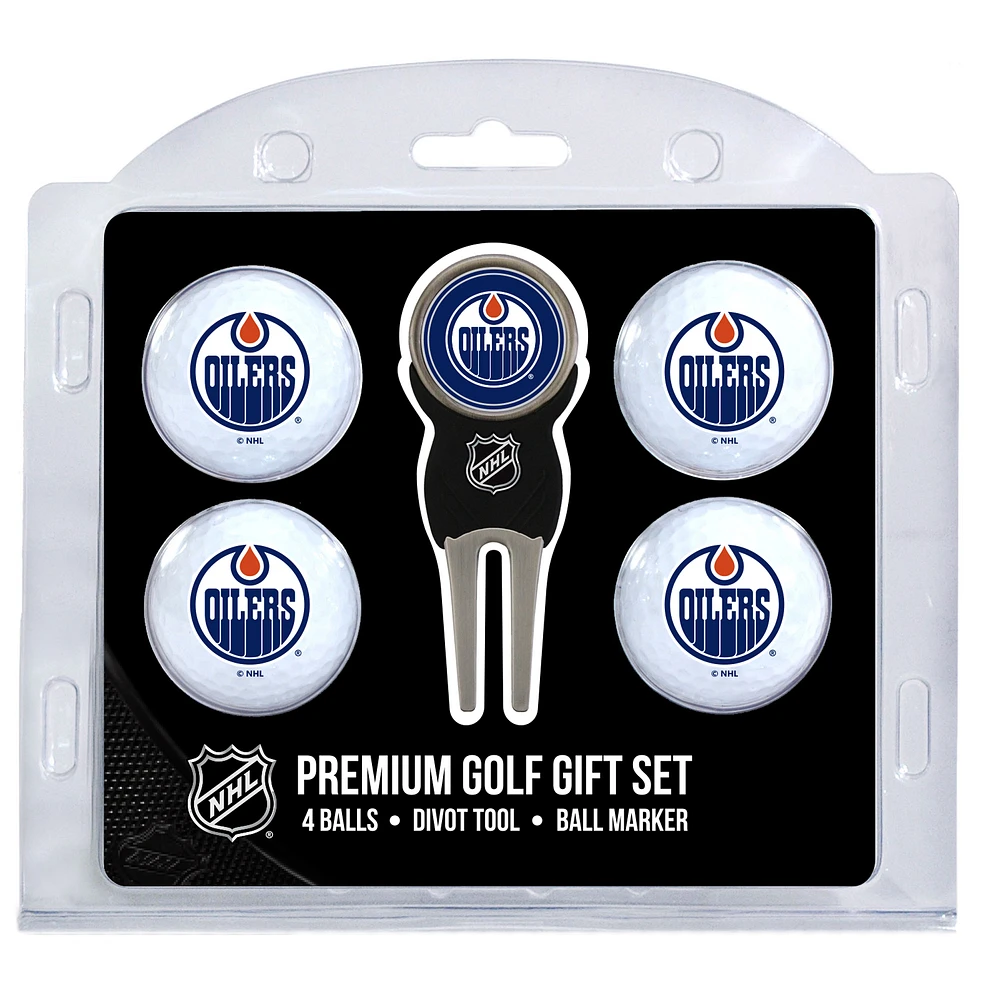 Edmonton Oilers 4-Ball Gift Set
