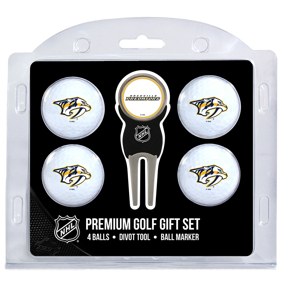 Nashville Predators 4-Ball Gift Set