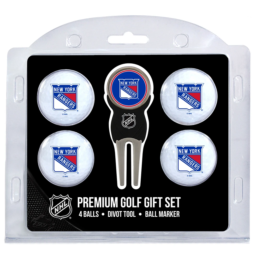New York Rangers 4-Ball Gift Set