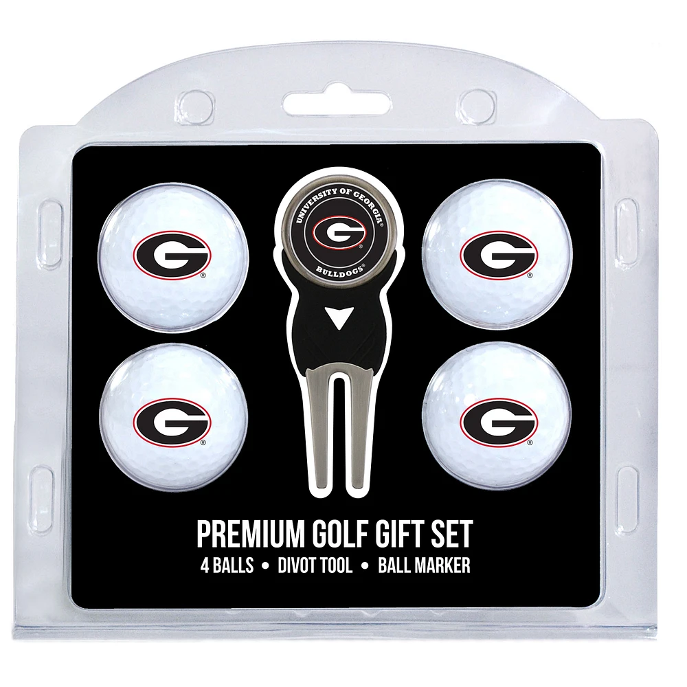 Georgia Bulldogs 4-Ball Gift Set