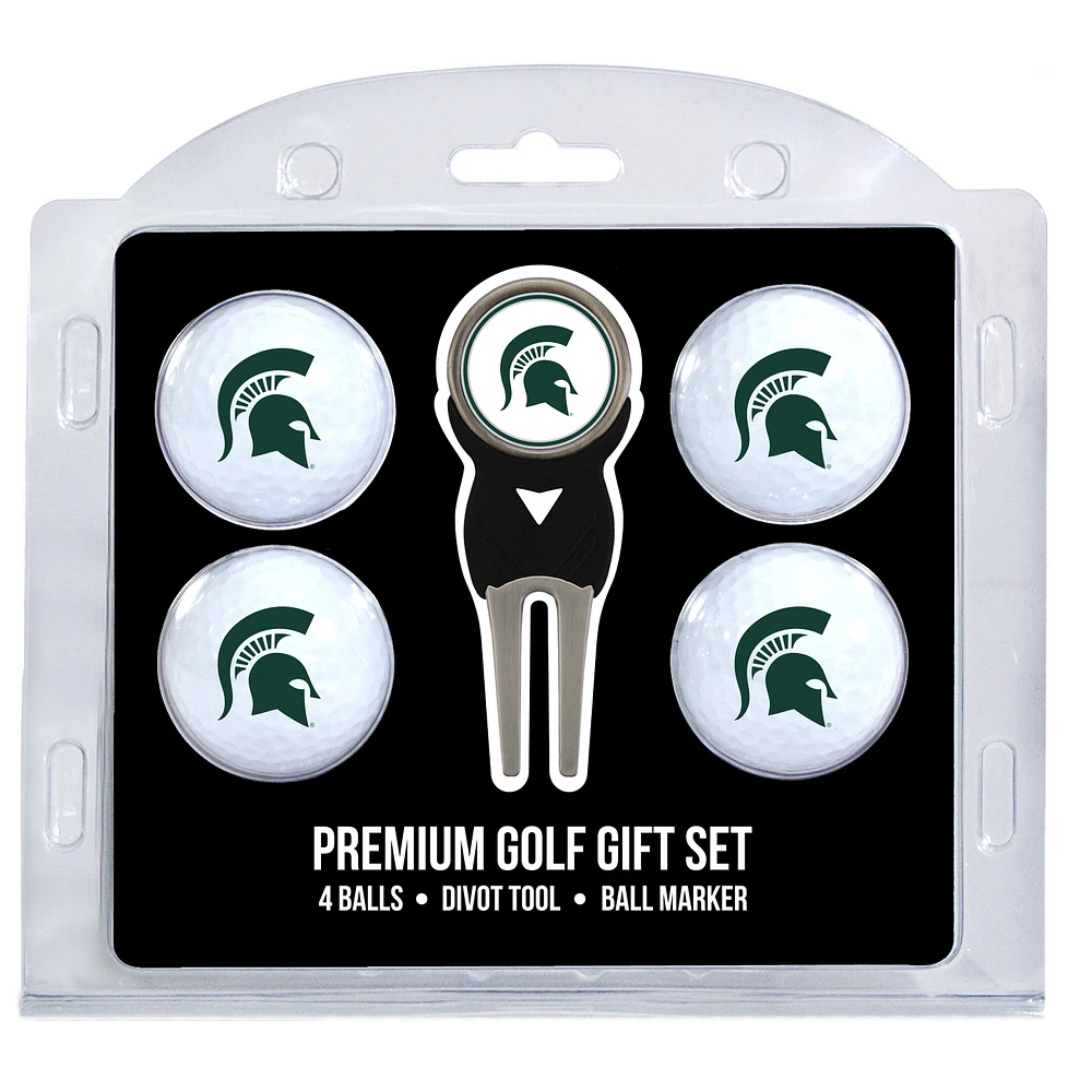 Michigan State Spartans 4-Ball Gift Set