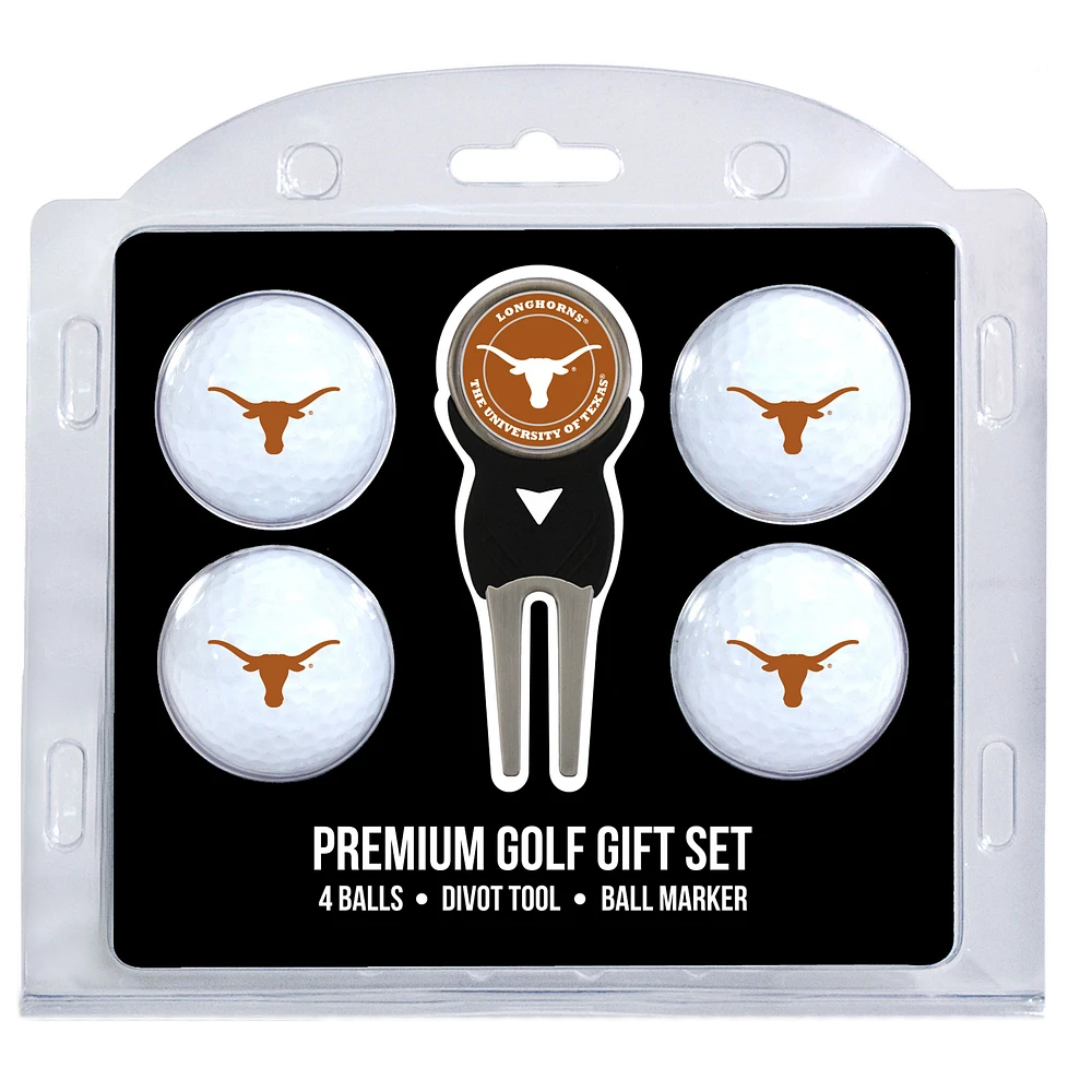Texas Longhorns 4-Ball Gift Set