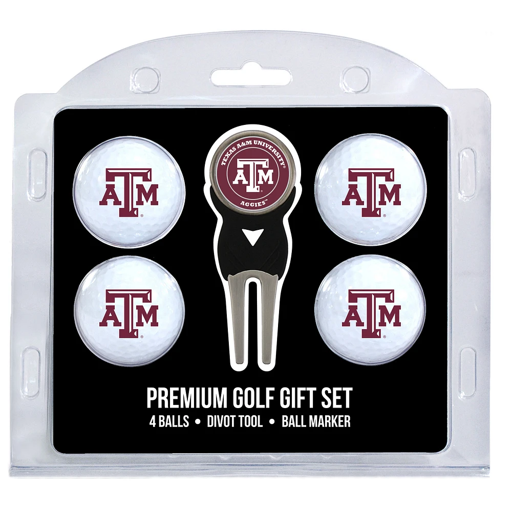 Texas A&M Aggies 4-Ball Gift Set