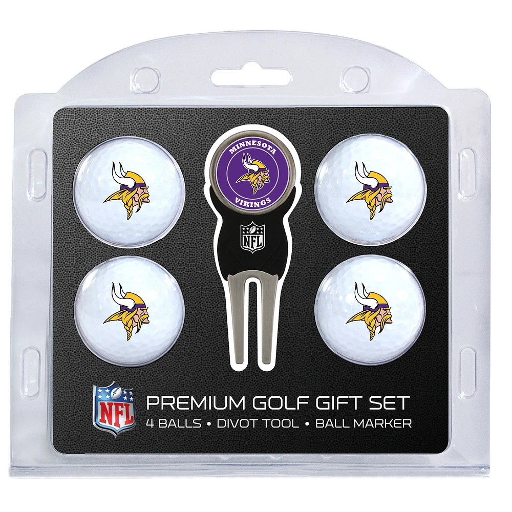 Minnesota Vikings 4-Ball Gift Set