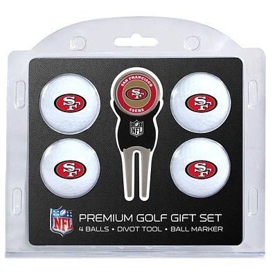 San Francisco 49ers 4-Ball Gift Set