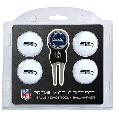Seattle Seahawks 4-Ball Gift Set