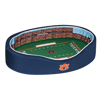 Orange/Navy Auburn Tigers 34'' x 22'' x 7'' Medium Stadium Oval Dog Bed