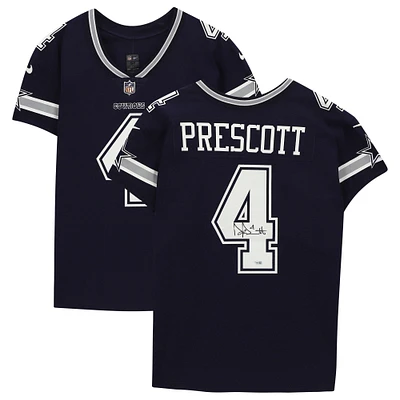 Dak Prescott Dallas Cowboys Autographed Navy Nike Elite Jersey