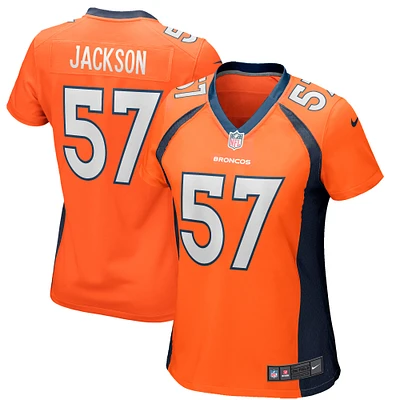 Women's Nike Tom Jackson Orange Denver Broncos Game Retired Player Jersey