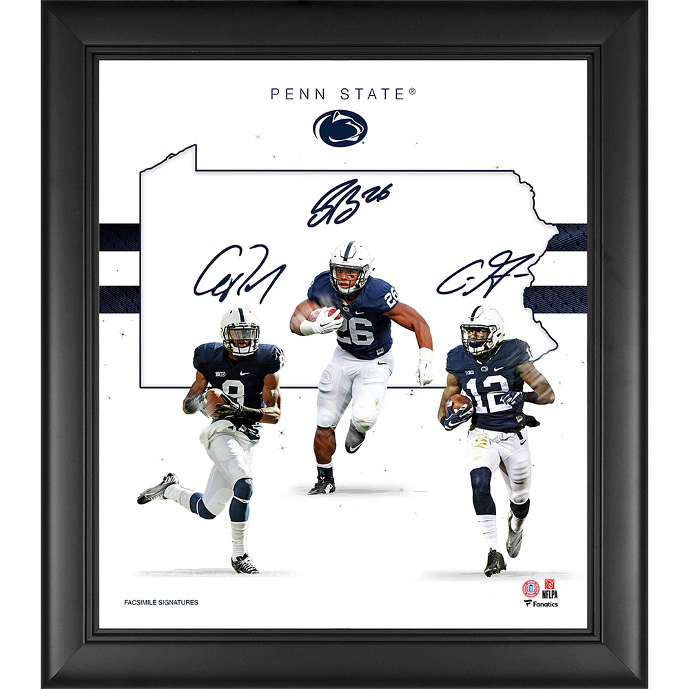 Penn State Nittany Lions Framed 15" x 17" Franchise Foundations Collage