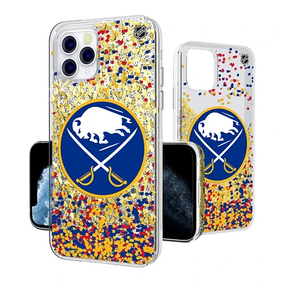 Buffalo Sabres iPhone Confetti Glitter Case