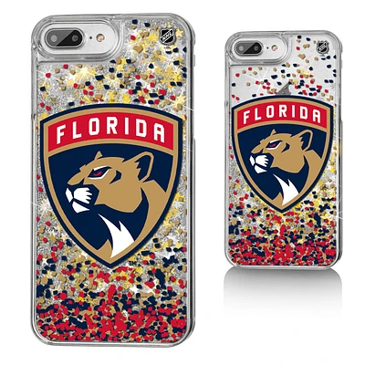 Florida Panthers iPhone Confetti Glitter Case