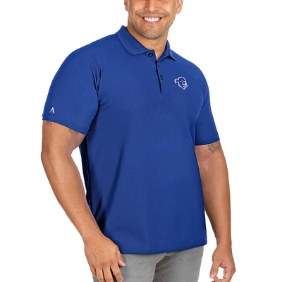 Men's Antigua Blue Seton Hall Pirates Big & Tall Legacy Pique Polo