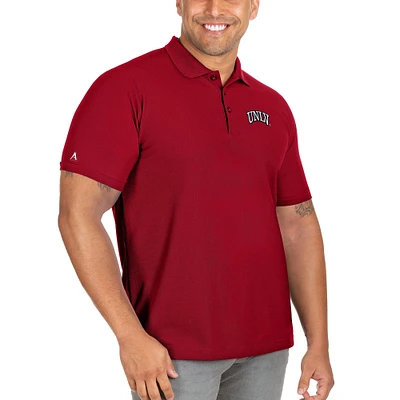 Men's Antigua Red UNLV Rebels Big & Tall Legacy Pique Polo