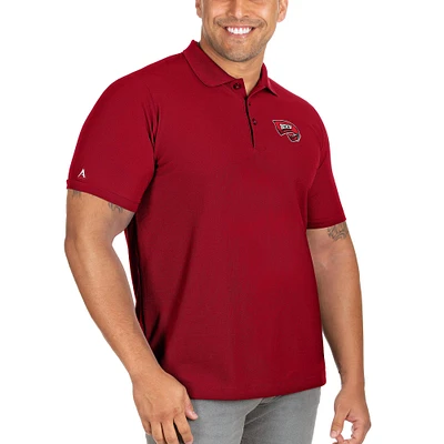 Men's Antigua Red Western Kentucky Hilltoppers Big & Tall Legacy Pique Polo
