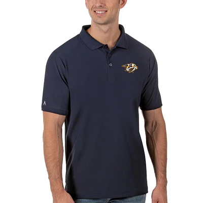 Men's Antigua Navy Nashville Predators Legacy Pique Polo