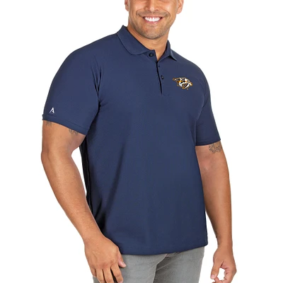 Men's Antigua Navy Nashville Predators Big & Tall Legacy Pique Polo