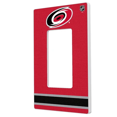 Carolina Hurricanes Single Rocker Lightswitch Plate