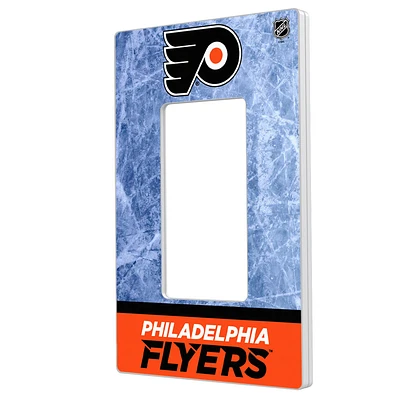 Philadelphia Flyers Wordmark Single Rocker Lightswitch Plate