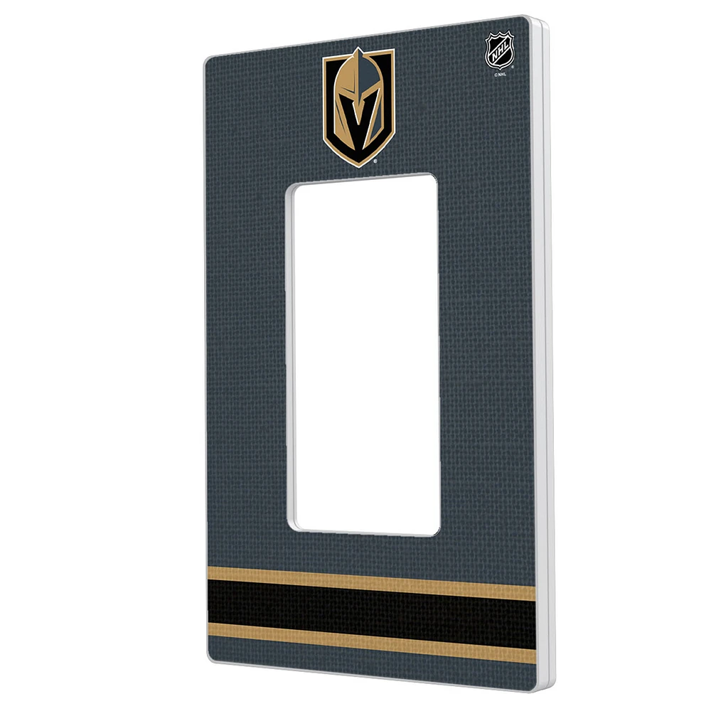 Vegas Golden Knights Single Rocker Lightswitch Plate