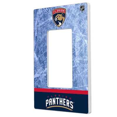 Florida Panthers Wordmark Single Rocker Lightswitch Plate