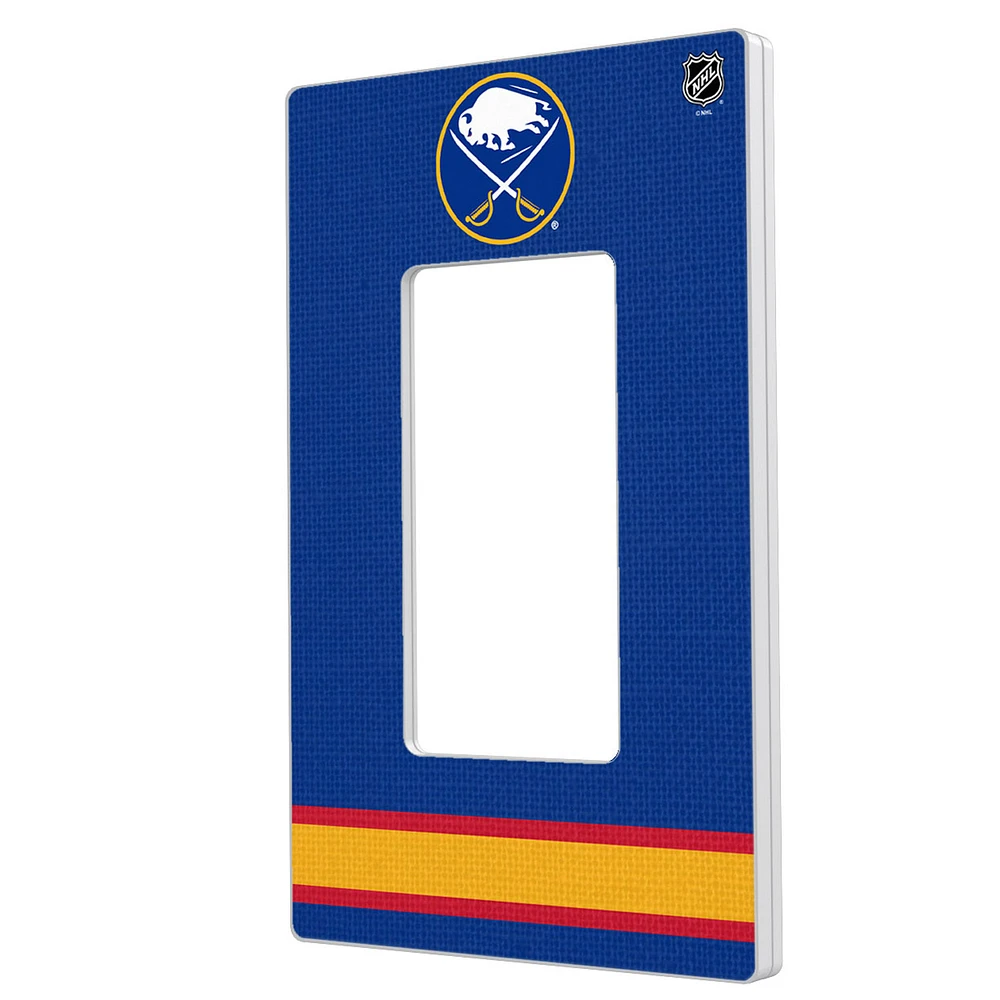 Buffalo Sabres Single Rocker Lightswitch Plate
