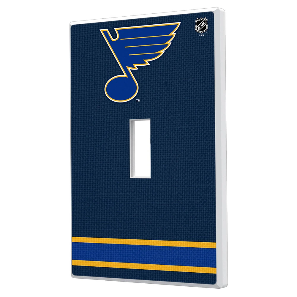 St. Louis Blues Single Toggle Lightswitch Plate