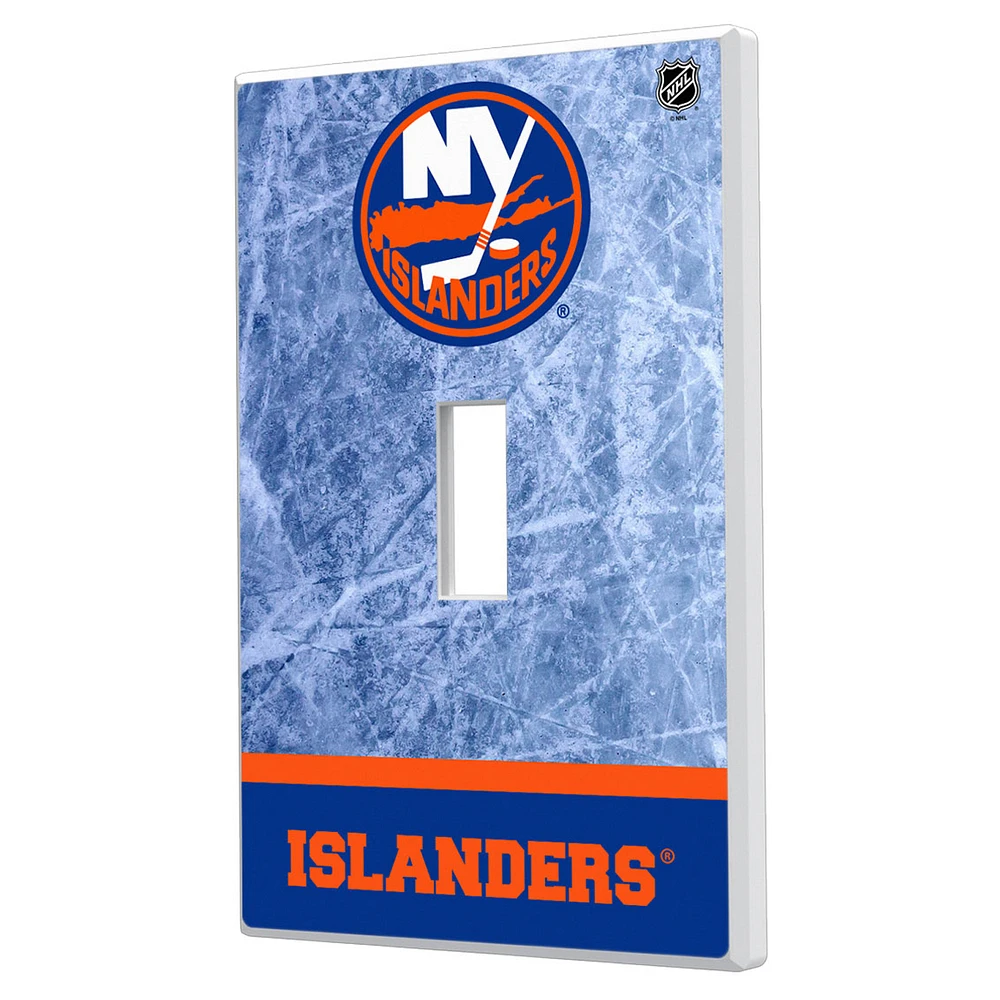 New York Islanders Wordmark Single Toggle Lightswitch Plate