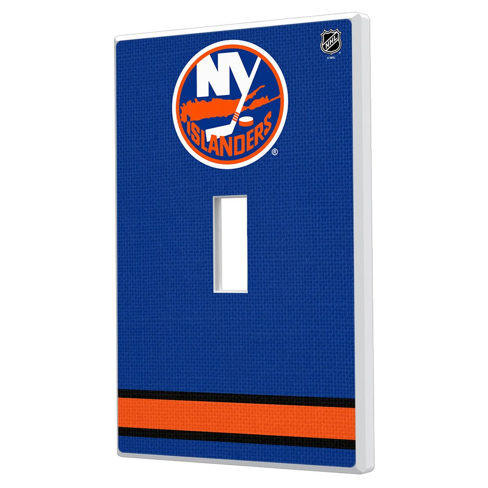 New York Islanders Single Toggle Lightswitch Plate