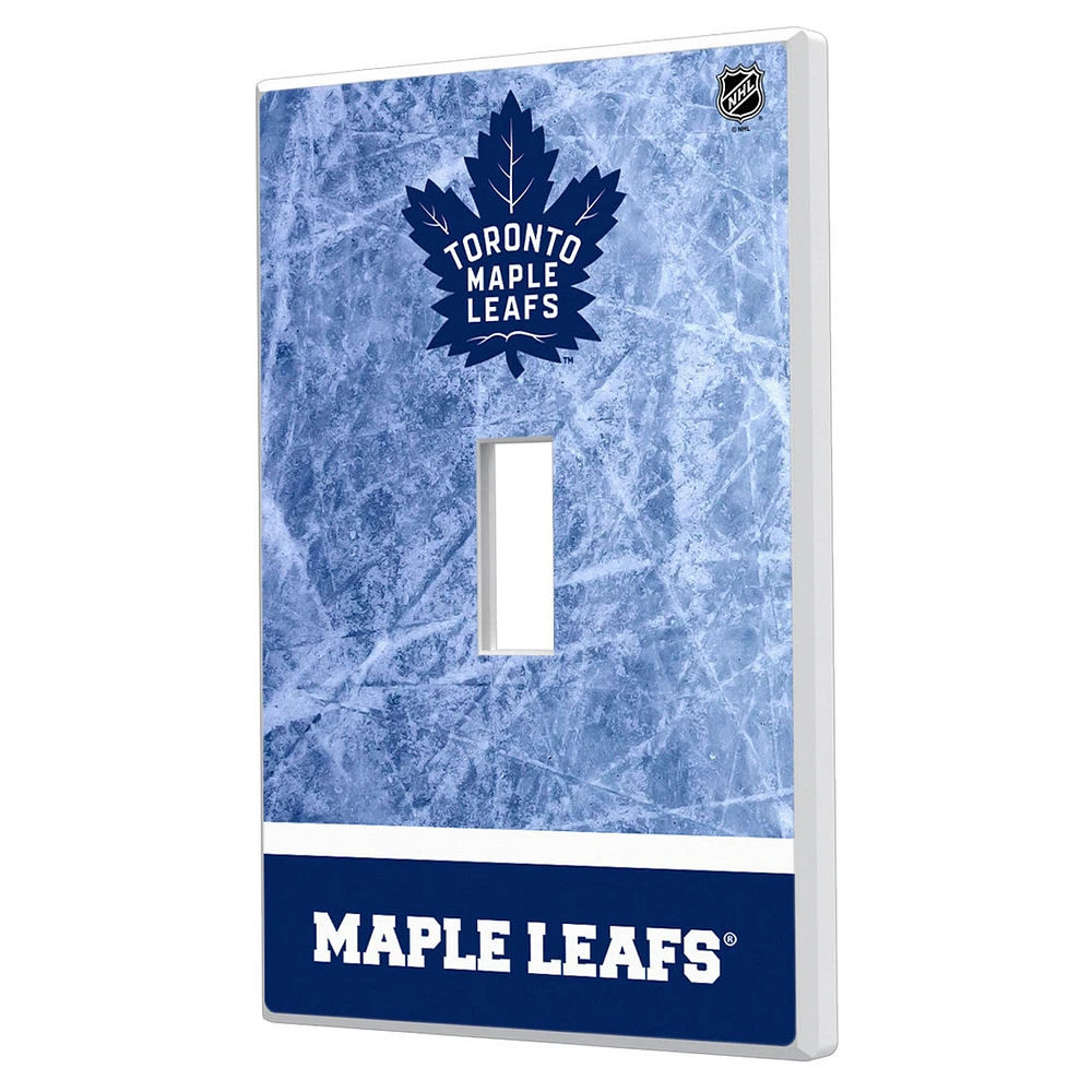 Toronto Maple Leafs Wordmark Single Toggle Lightswitch Plate