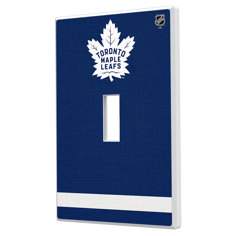 Toronto Maple Leafs Single Toggle Lightswitch Plate