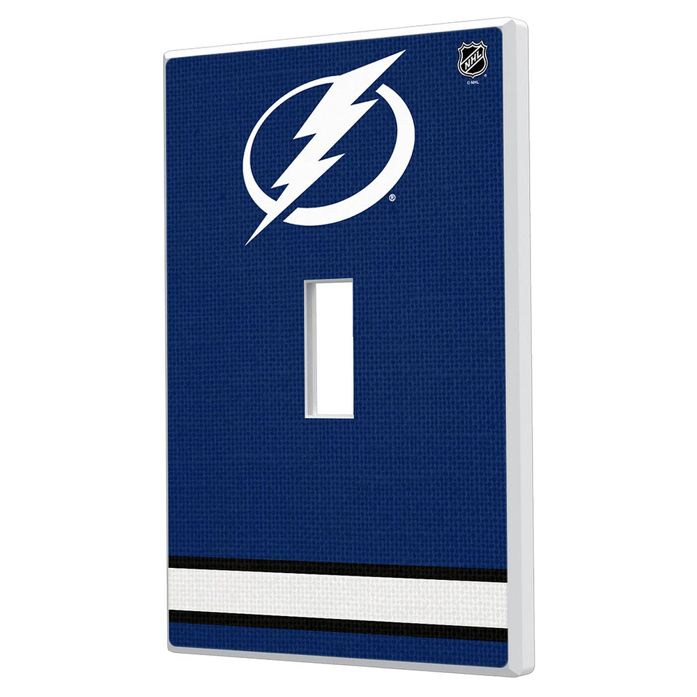 Tampa Bay Lightning Single Toggle Lightswitch Plate