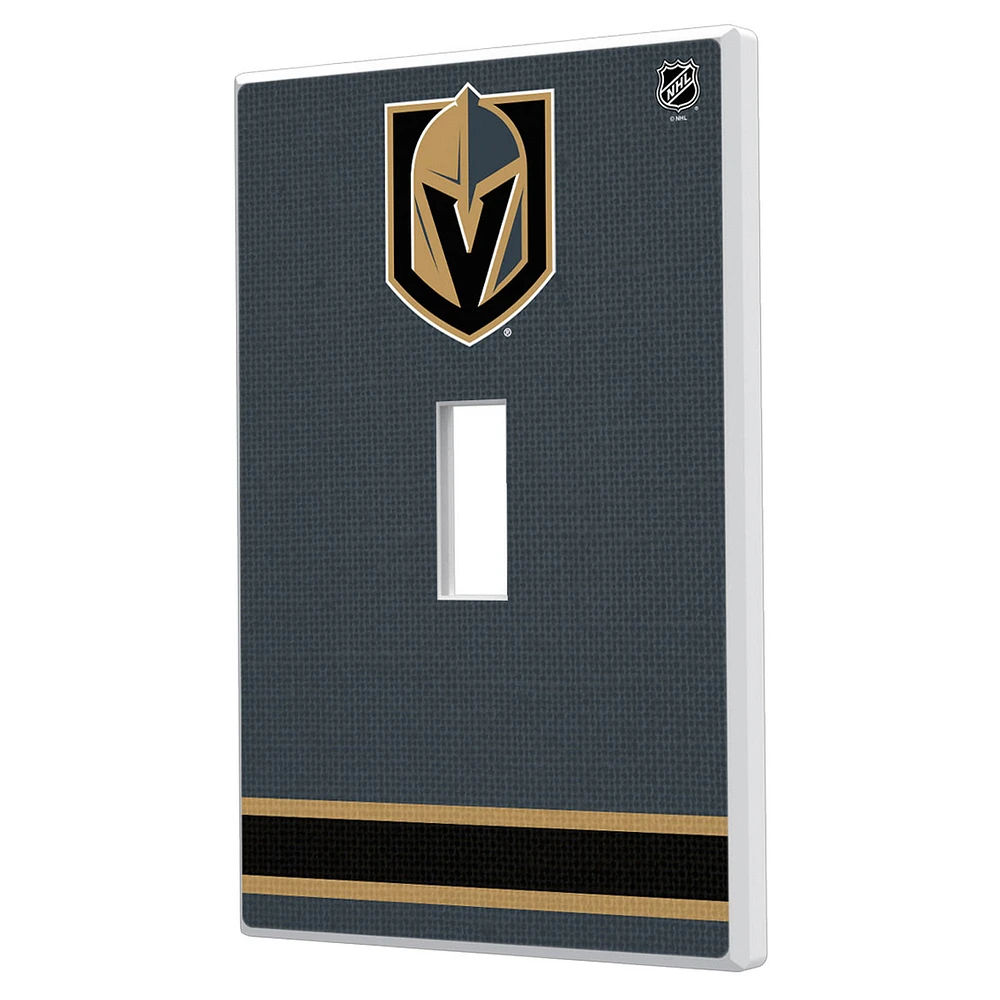 Vegas Golden Knights Single Toggle Lightswitch Plate
