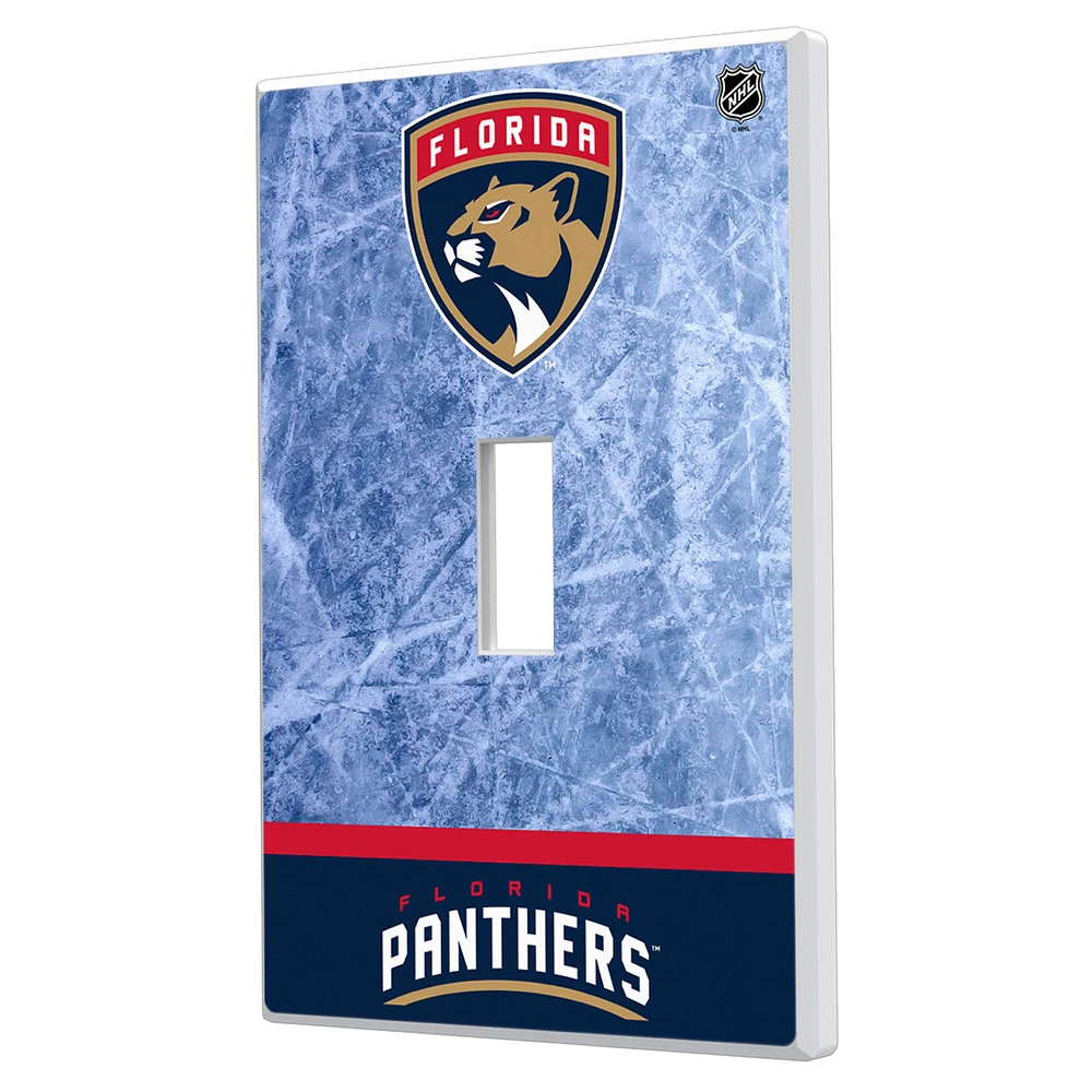 Florida Panthers Wordmark Single Toggle Lightswitch Plate