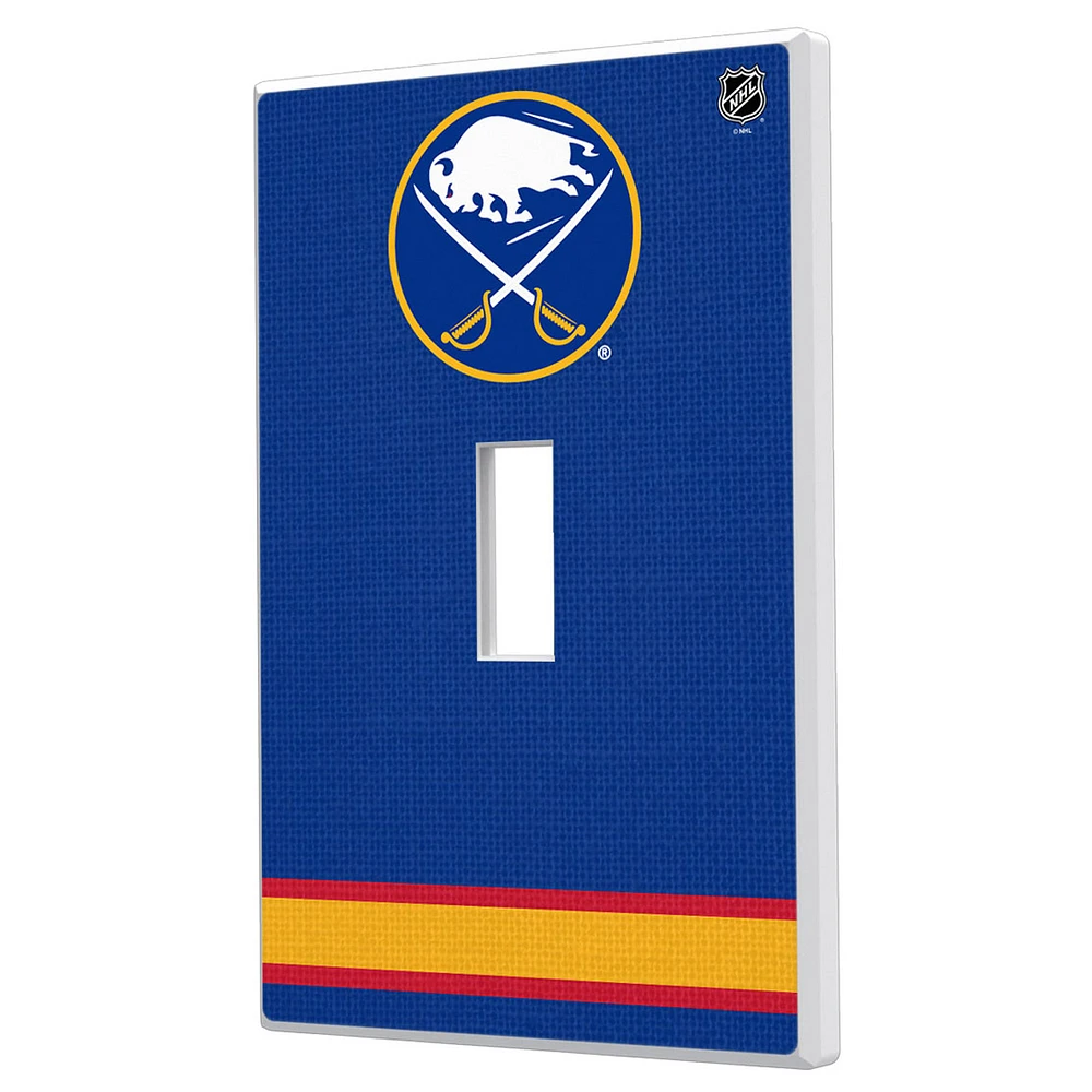 Buffalo Sabres Single Toggle Lightswitch Plate