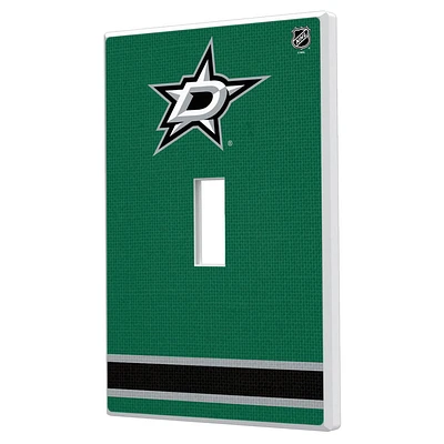 Dallas Stars Single Toggle Lightswitch Plate