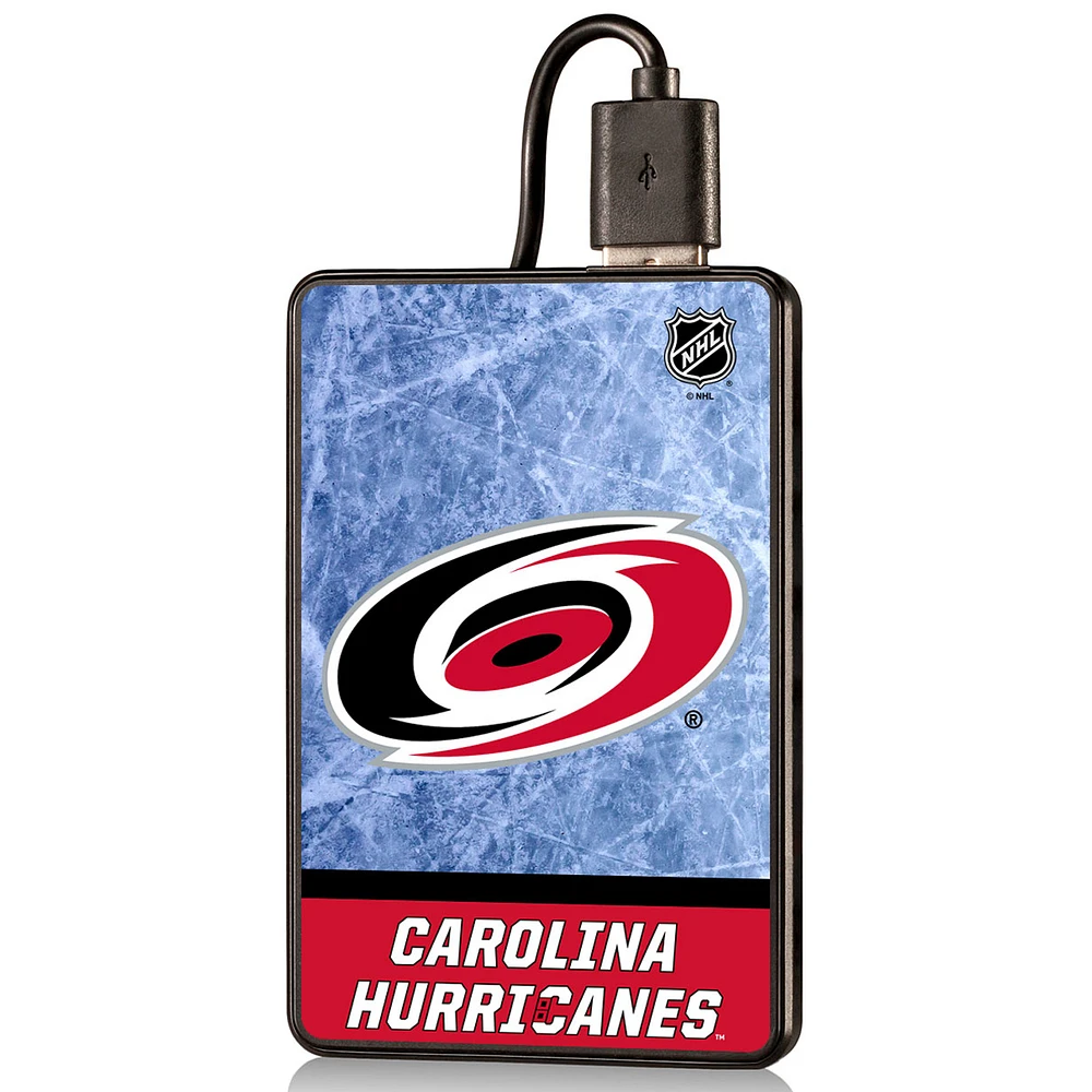 Carolina Hurricanes Wordmark Credit Card Power Bank