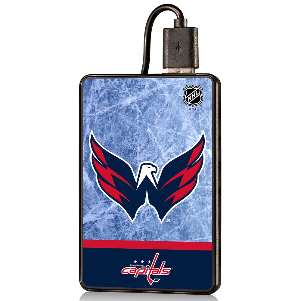 Washington Capitals Wordmark Credit Card Power Bank