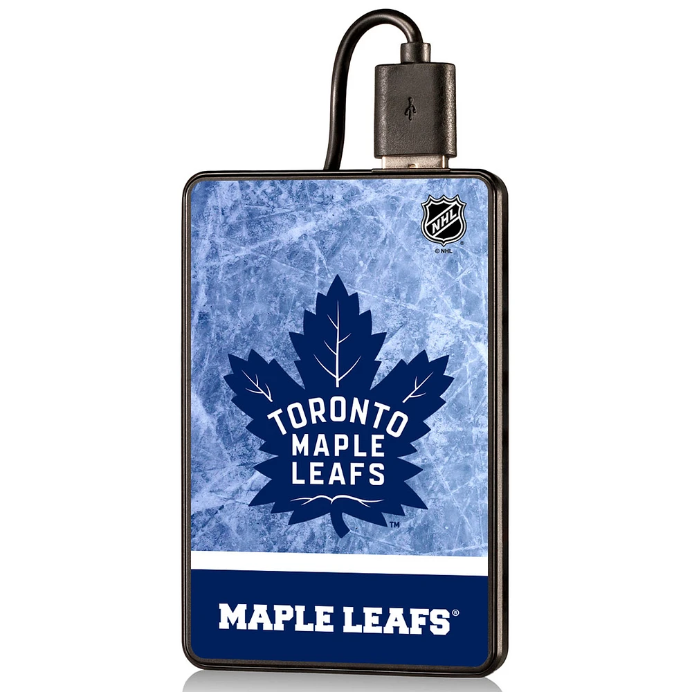 Toronto Maple Leafs Wordmark Credit Card Power Bank