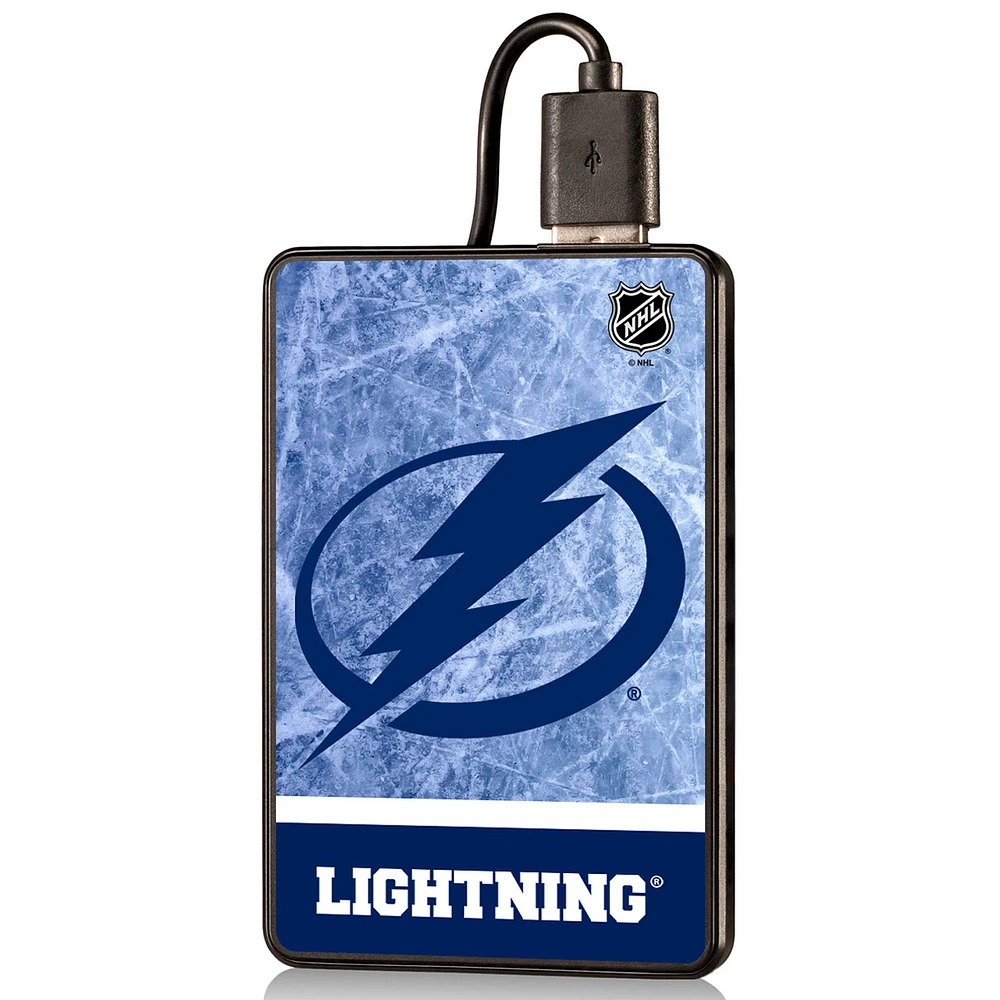 Tampa Bay Lightning Wordmark Credit Card Power Bank