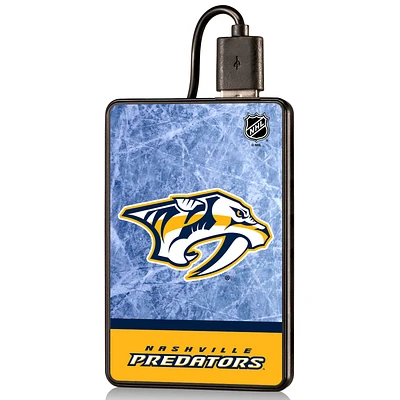 Nashville Predators Wordmark Credit Card Power Bank