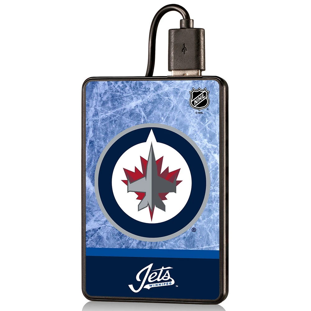 Winnipeg Jets Wordmark Credit Card Power Bank