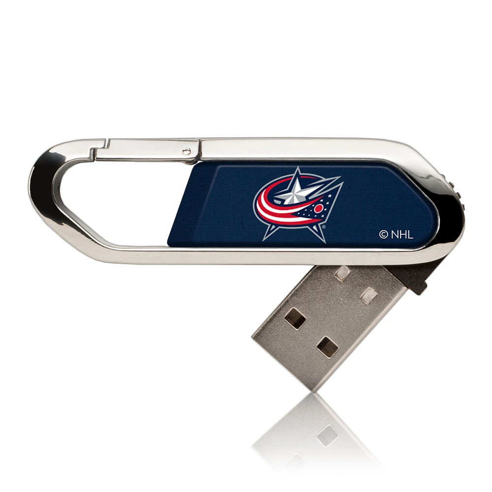 Columbus Blue Jackets Clip USB Flash Drive
